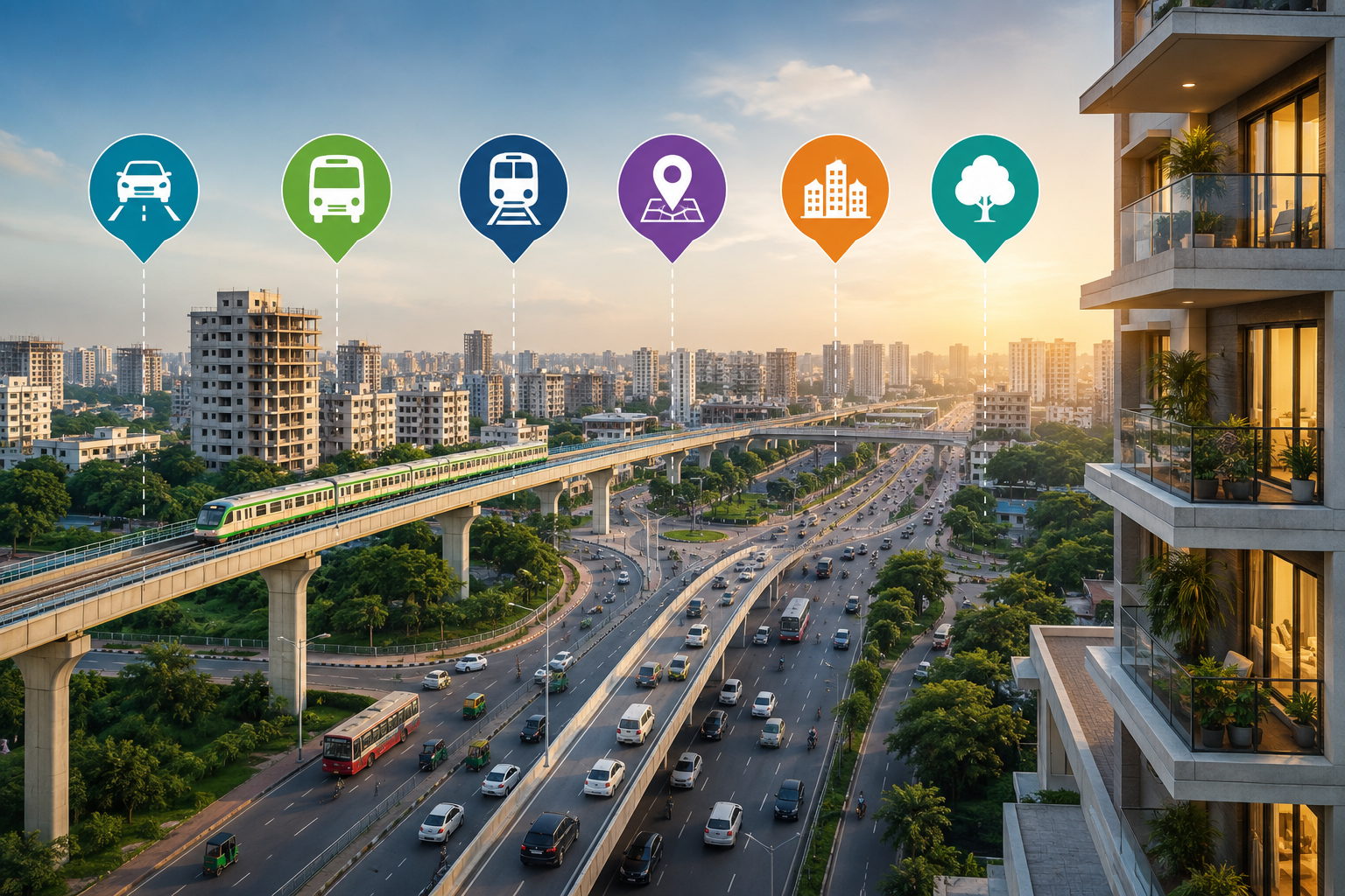 Why Road Connectivity Matters When Choosing an Apartment in Dhaka