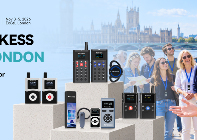 Ready for Better Connections: Retekess Showcases Wireless Audio Solutions at WTM London 2026